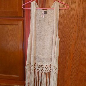 Stylish bohemian sweater vest